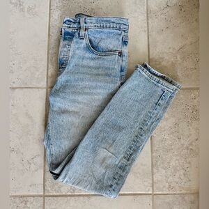 Levi's 501 Light Blue Jeans